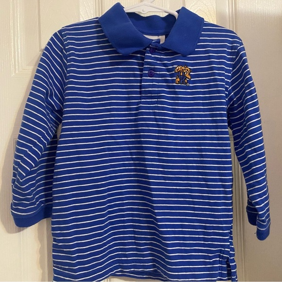 University of Kentucky Wildcats Long Sleeve Polo Shirt - Picture 2 of 8